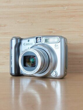 Canon PowerShot A720 IS 8MP Digital Camera Tested Working Compact Point Shoot